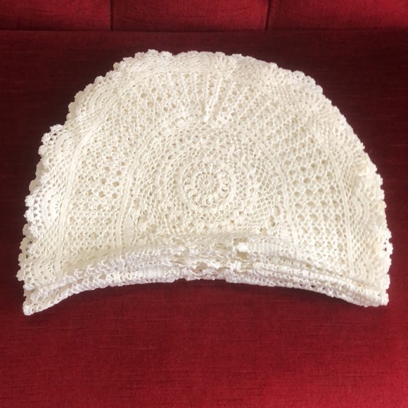 ‼️GONE‼️ Vintage Crocheted Placemats, white, 6. - Picture 2 of 2